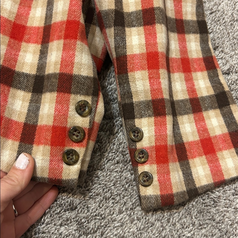 Vintage Cricketeer Mr. Man Washington D.C. Plaid Wool Blazer Med Preppy Old Mone View 5